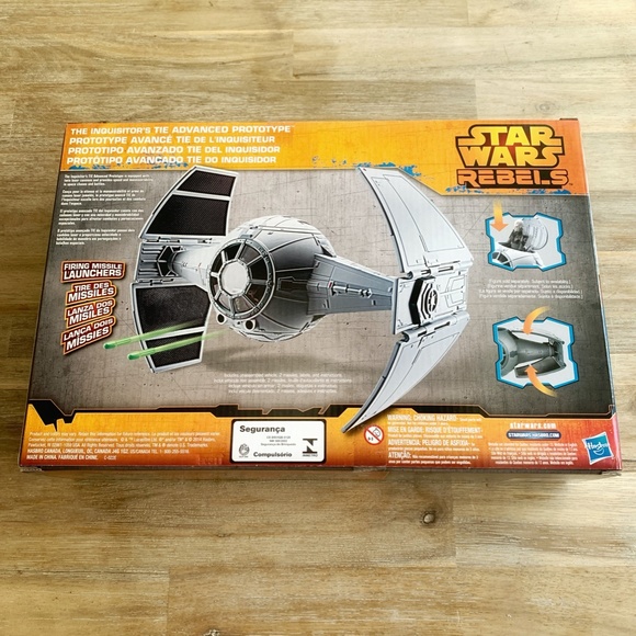 New in Box Disney Star Wars Rebels The Inquisitors "Advanced Prototype" Ship - Picture 2 of 2